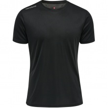 hummel Sport-Tshirt Core Functional (atmungsaktiv, leicht) Kurzarm schwarz Herren